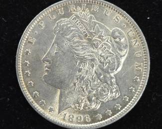 1896 Morgan Silver Dollar, United States