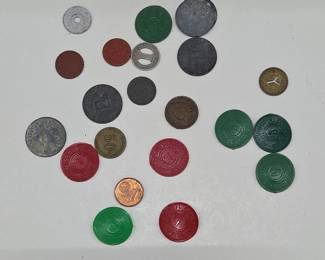 	Transit & Transportation Tokens Lot