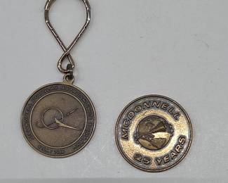 	McDonnell Douglas Astronautics Keychain & Medal