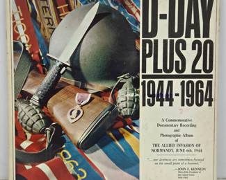D-Day Plus 20 1944-1964 Commemorative LP Album