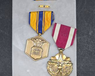 	USAF Meritorious Service & Commendation Medals Set