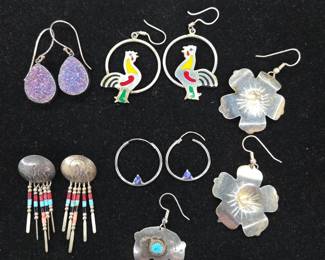 	Silver Earrings Assortment