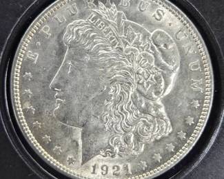 1921 Morgan Silver Dollar