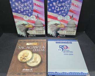 State Quarters & Sacagawea Dollar Coin Albums