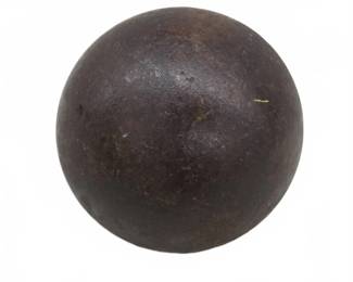 Civil War-Era 2.1" Iron Ball Possible Grapeshot