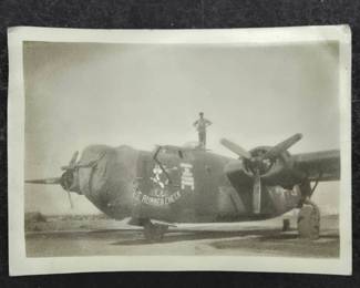 WWII B-24 Liberator Photo 'The Rubber Check'