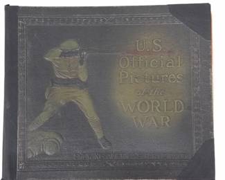 	U.S. Official Pictures of World War I Book 1920
