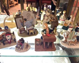 Norman Rockwell figurines