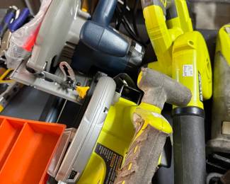 Garage items, blowers and more