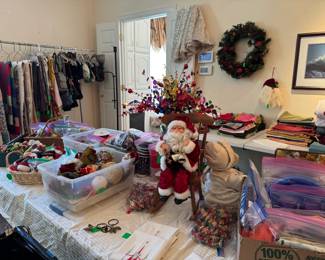 Christmas room full of treasures