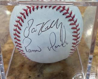New York Yankees Signed Baseballs/ Jesse Barfield, Patrick Kelly, Charlie Hayes, Oscar Gamble, Jack Jackal. 