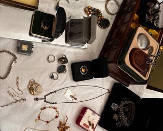 Sterling Silver, Gold Jewelry 