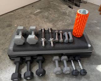 Gym Equipment, Dumbells 