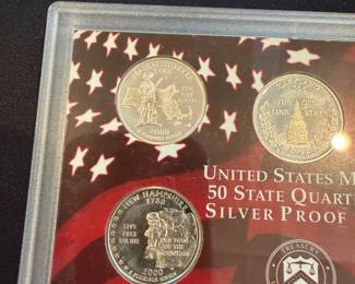 United States Mint Silver Proof Set 2000
