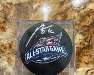 Signed Hockey Puck