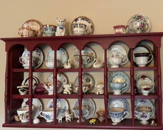 Tea cup collection
