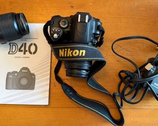 Nikon camera D40