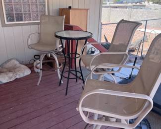 Tall Patio Table And Chairs