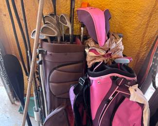 Golf Clubs And Bags