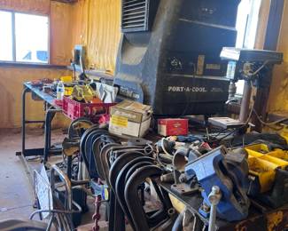 Drill Press And Workshop Equipment