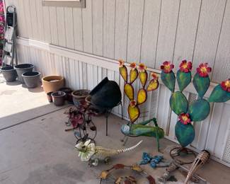 Cactus Yard Decor And Planters