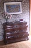 Ethan Allen Bombe Chest of Drawers
