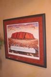 "Last Supper at Uluru" Limited Edition Signed Print by Samantha Wortelhock