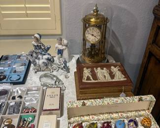 Baccarat Hippo & Lladro 