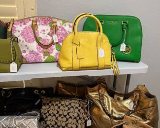 Coach, Michael Kors, Dooney & Burke