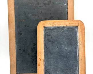 (2) Student Slate Chalkboards *Imperfect*