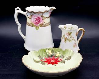 Frontenac Limoges, Lefton & Unmarked Vintage Dishes