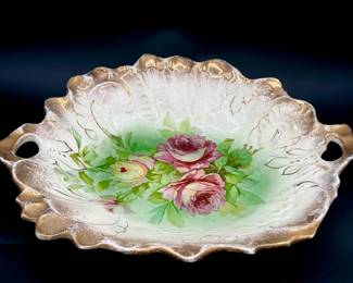Antique Porcelain Serving Bowl