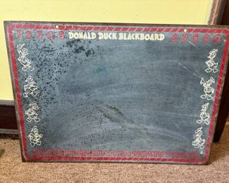 Vintage Donald Duck Blackboard