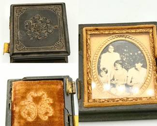 Antique Cased Photograph Daguerreotype