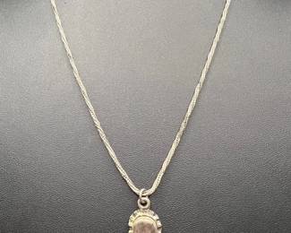 925 Necklace with Sterling Silver Pendant
