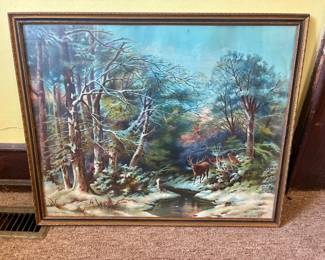 Framed Art "A Hunter's Dream"