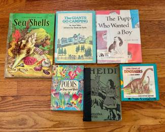 Interesting Vintage Children's Books Lot