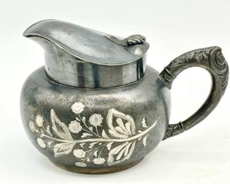 Connecticut Silver Plate Creamer Pitcher