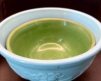 2 Colorful Ceramic Bowls