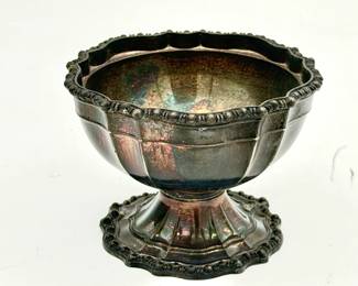 Avon Silverplate Pedestal Bowl