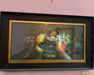 Still Life Fruits Framed Art