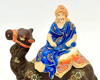 Vintage Camel & Rider Incense Burner