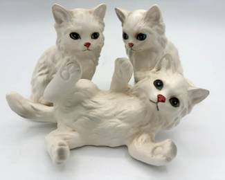 Adorable Lefton’s Cat Figurines Set of Three