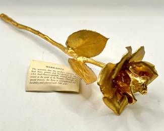 24K Gold Dipped Rose