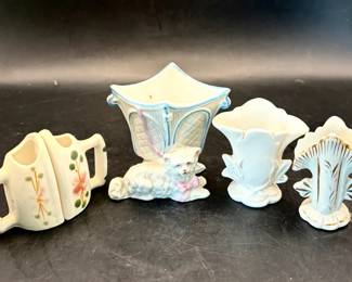 (4) Miniature Vases