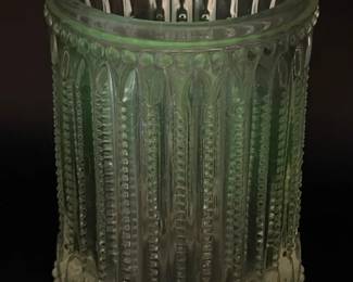 Antique Fostoria Edgewood Sugar Jar