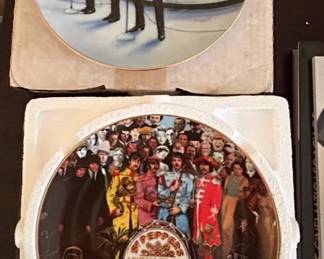 Beatles commemorative plates