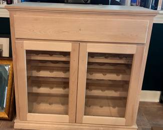 Beautiful virgin wood wine rack