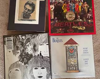 Several full, new Beatles album collections