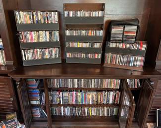 Many of these CDs are still new in wrapper